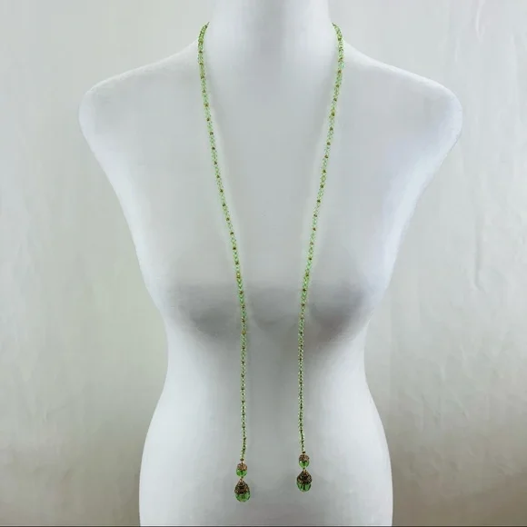 Handmade Beaded Necklace - Can be worn different ways - Picture 4 of 8